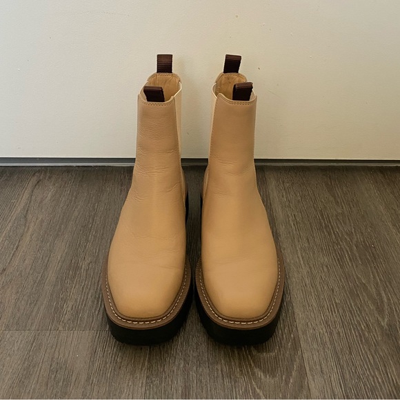 Sam Edelman Latina Waterproof Boot in Sesame - Picture 5 of 7